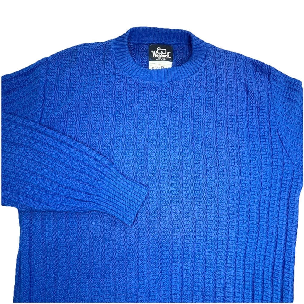 Vintage Woolrich Sweater Men’s‎ Xl Blue